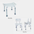 Foldable Height Adjustable Shower Chair Medical Surgical Instruments Wl342l, Wl351l